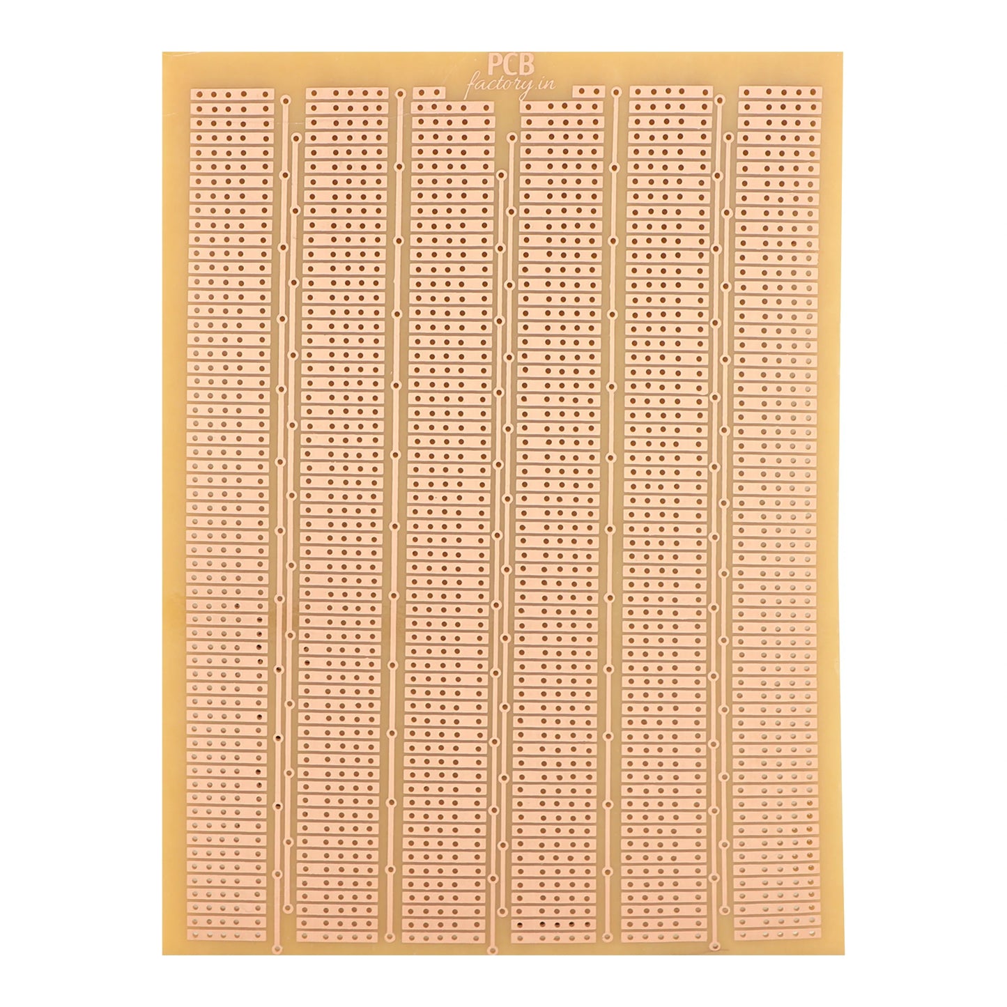 General Purpose PCB Breadboard – FR2 (Set of 5) (120mm x 165mm) – with holes