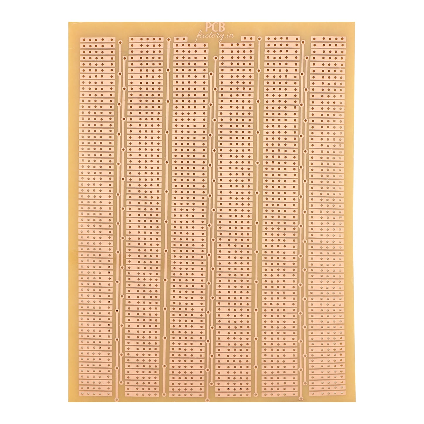 General Purpose PCB Breadboard – FR2 (Set of 5) (120mm x 165mm) – with holes