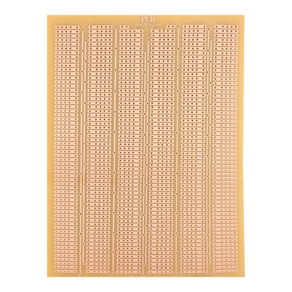 General Purpose PCB Breadboard – FR2 (Set of 5) (120mm x 165mm) – with holes