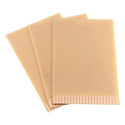 General Purpose PCB Breadboard – FR2 (Set of 20) (140mmx90mm) – with holes