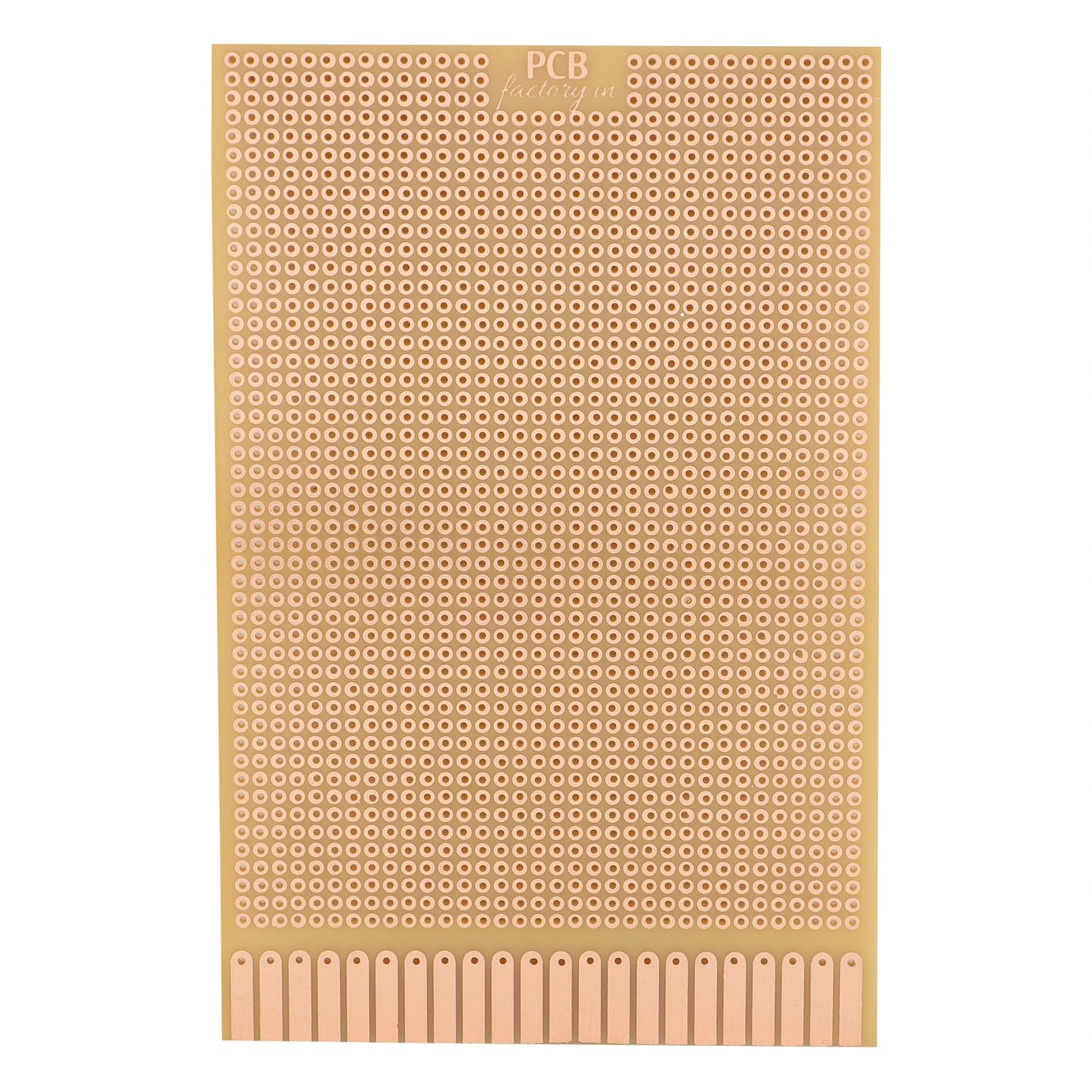 General Purpose PCB Breadboard – FR2 (Set of 15) (140mmx90mm) – with holes