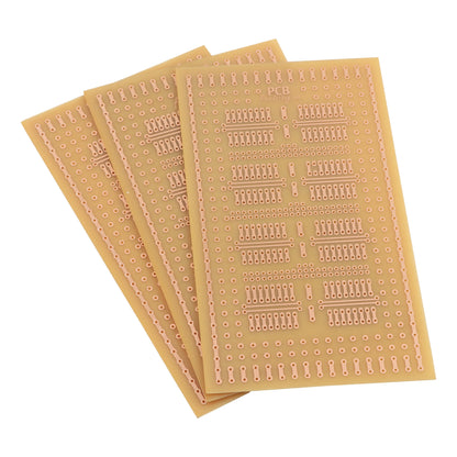 General Purpose PCB Breadboard – FR2 (Set of 5) (160mm x 90mm) – with holes