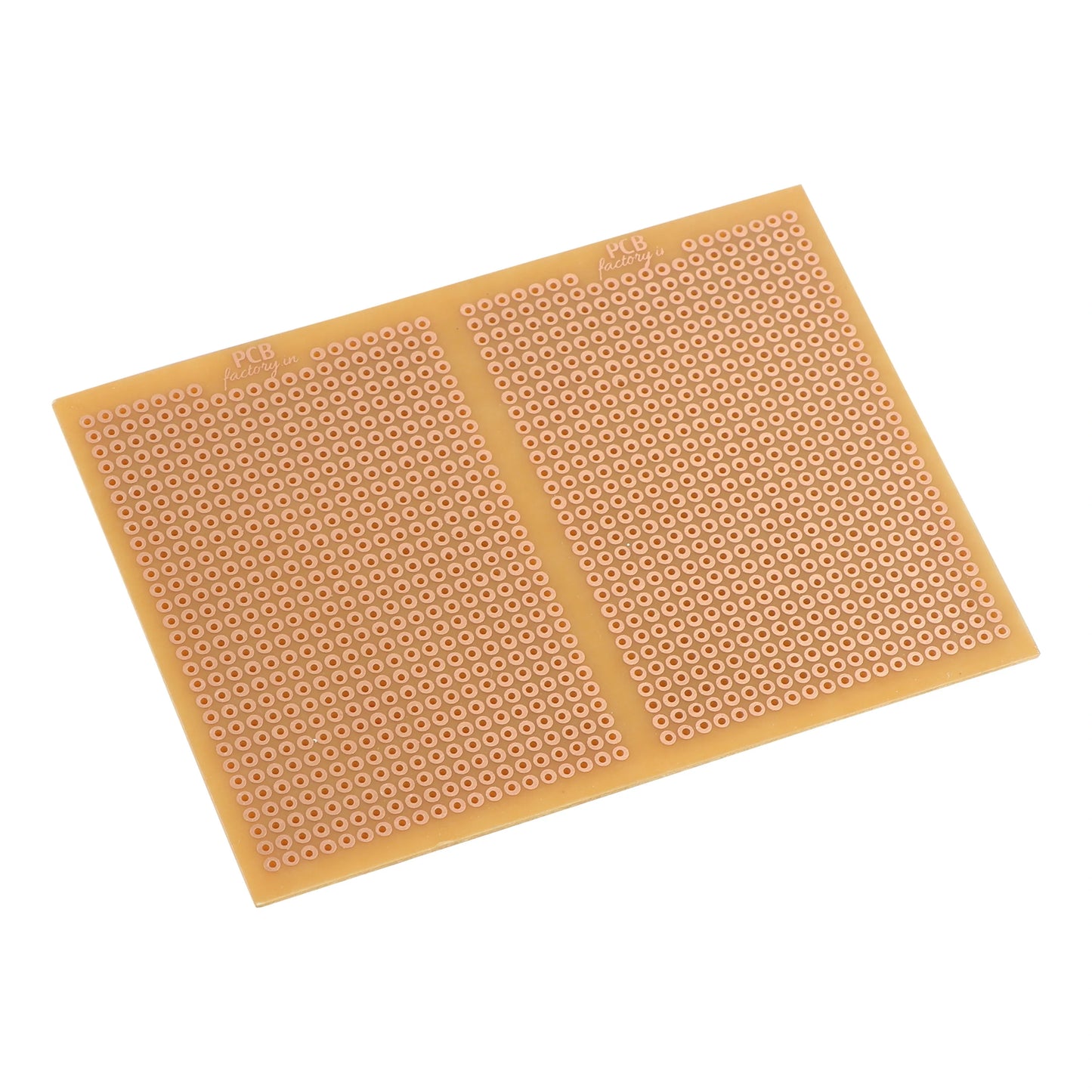 General Purpose PCB Breadboard - FR2 (Set of 10) 110mm x 80mm - with holes