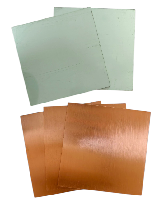 1.5 mm Thick SINGLE Sided Copper Clad Laminate Circuit Board 5 x 7 Inch (MCPCB Aluminium Base) - 5 Units